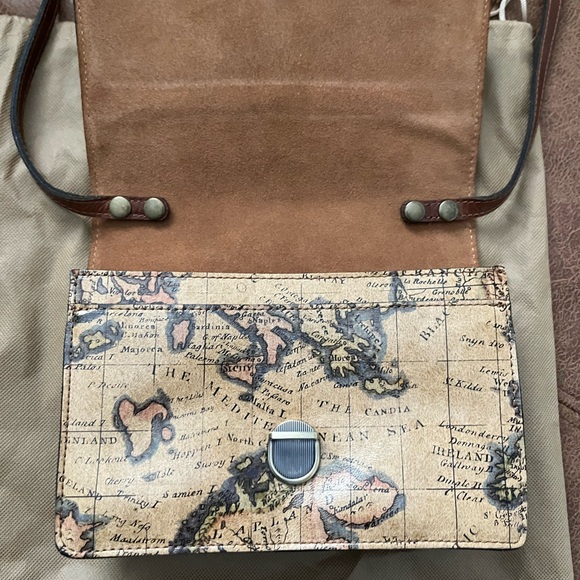 Patricia Nash European Map CrossBody Handbag - Picture 5 of 7
